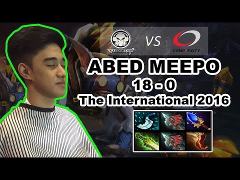 Dota 2 Abed The Amazing Meepo - XctN vs coL - Full Gameplay - TI6