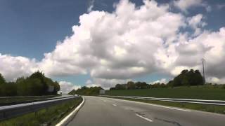 preview picture of video 'Driving On The N164 & D887 Between Carhaix Plouguer & Châteaulin, Brittany, France 27th May 2013'