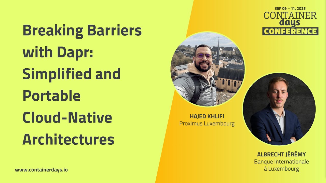 Breaking Barriers with Dapr: Simplified and Portable Cloud-Native Architectures