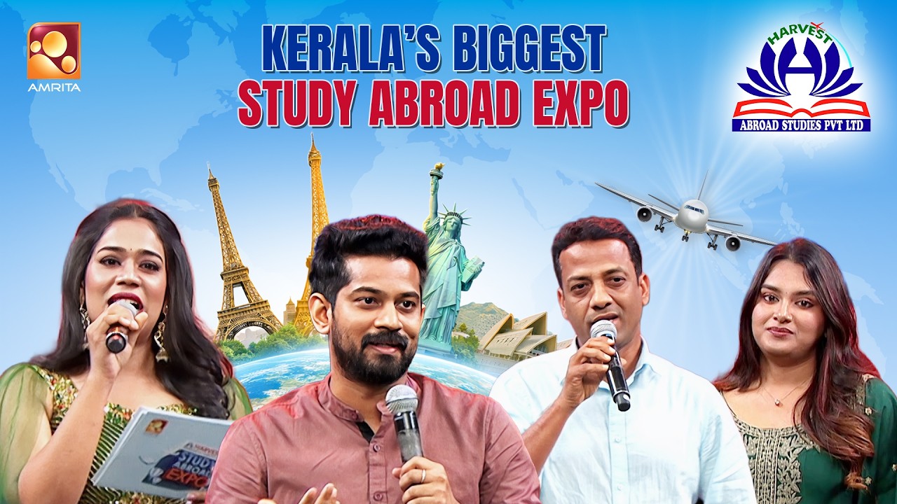 Harvest Study Abroad Expo | Amrita TV x Harvest Abroad Studies | AmritaTV