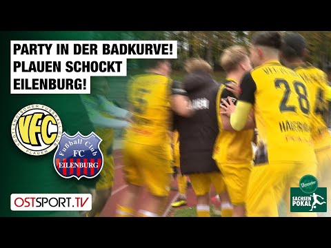 Party in the Badkurve! Plauen shocks Eilenburg! Plauen - Eilenburg | Saxony Cup