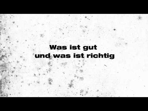 FAHNENFLUCHT - Meinetwegen Glas (Lyrics Video)