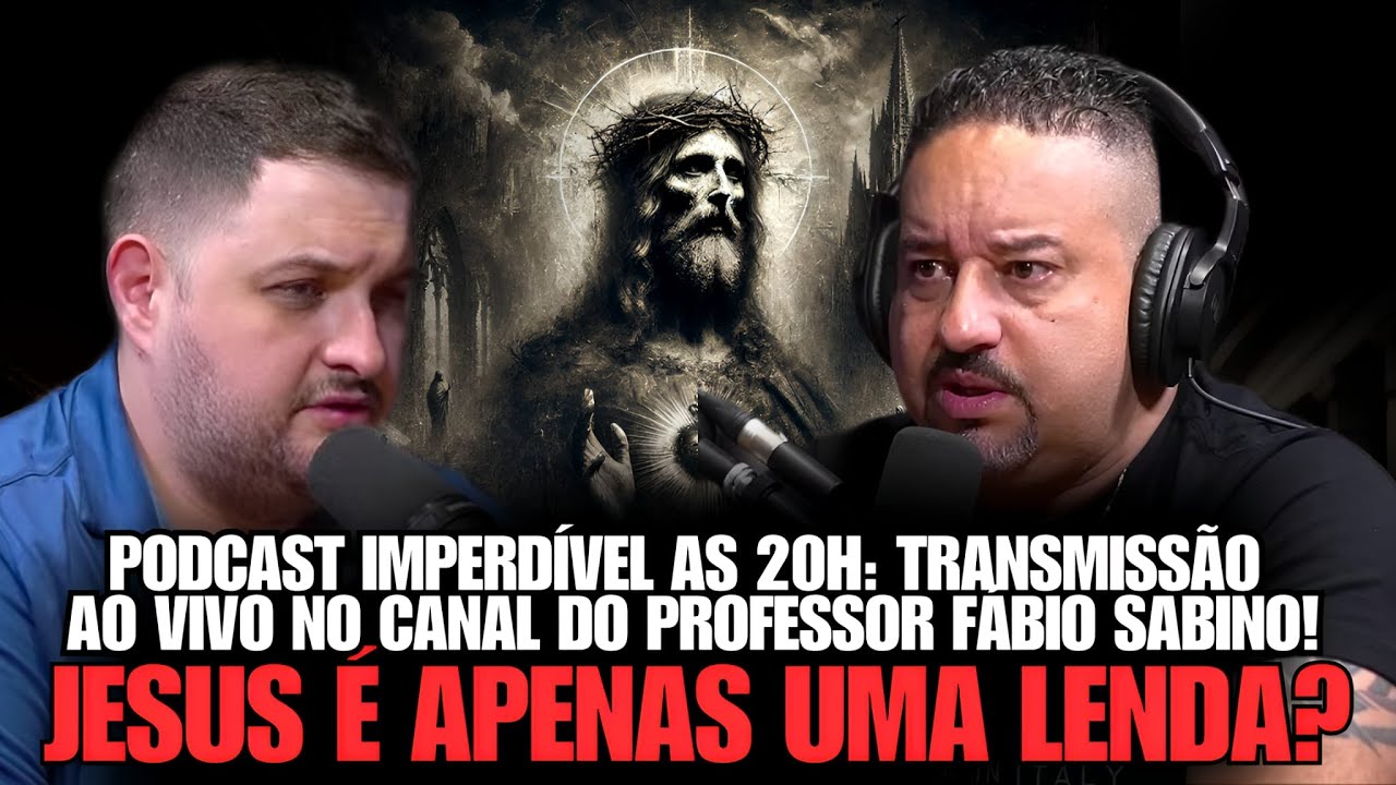 Debate completo entre Kogos e Fabio Sabino. Tema. Jesus é apenas uma lenda?