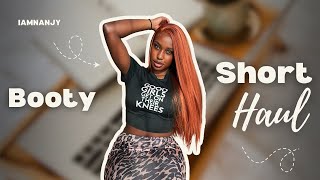 BOOTY SHORT SET TRY ON HAUL