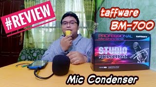 Video thumbnail for Gadget - Review Taffware BM-700 (Bisa Buat Sing! Smule) | Mic Condenser by ICS