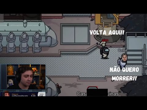 ALANZOKA JOGANDO DE IMPOSTOR NO AMONG US E MATANDO GERAL