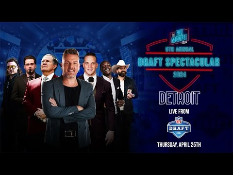 Pat McAfee's 5th Annual Draft Spectacular with Bill Belichick | April 25th, 2024