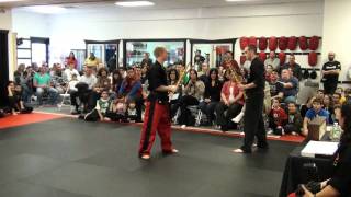 Mark Gentile Stick Fighting With Zack Bernstein