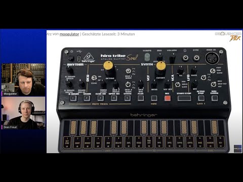 SequencerTalk 124 "Hapax Llyoyd", Iridium Keyboard, Behringer Synths Massive, Bandcamp, Squarp etc.