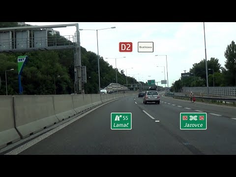🇸🇰 D2 Bratislava: Lamač - Jarovce (3x)