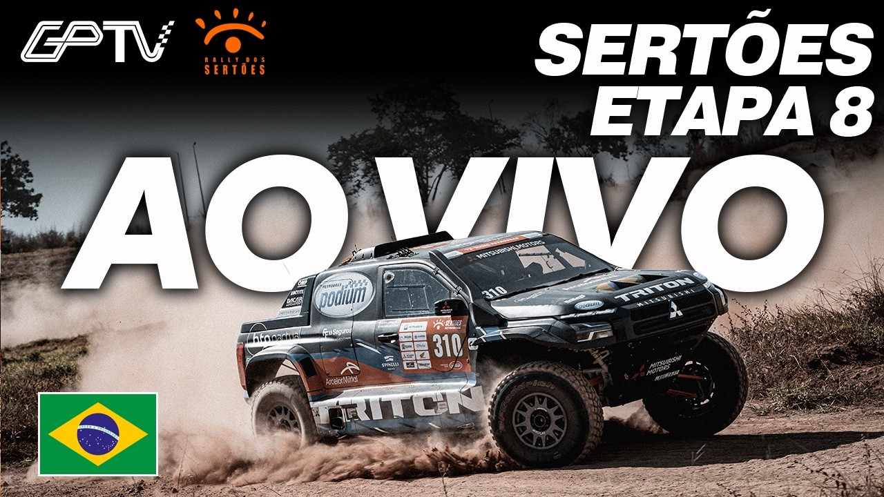 🔴AO VIVO: SERTÕES 2026 | ETAPA 8 COM IMAGENS [live grande premio]