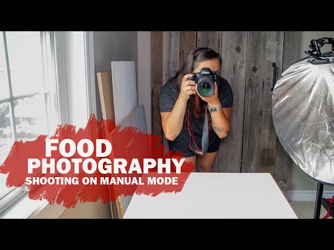 Food Photography Basics - How to shoot on manual mode