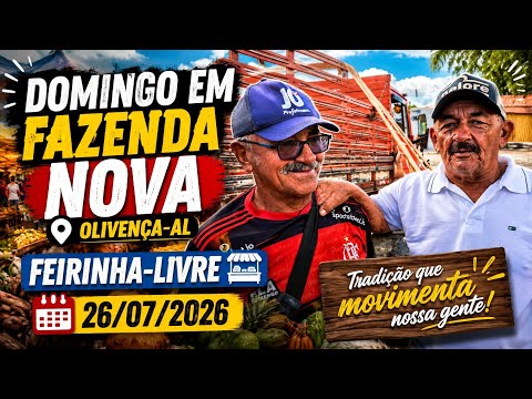 ​O que dá pra comprar na Feira de Fazenda Nova em Olivença/AL? 