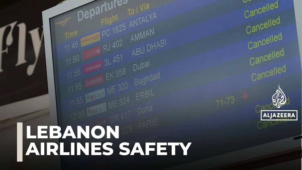 Lebanon air travel: Flag carrier has kept up its service despite conflict