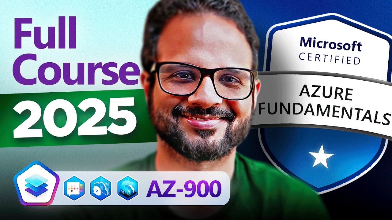AZ900 Azure Fundamentals Full Course | Azure Tutorial for Beginners