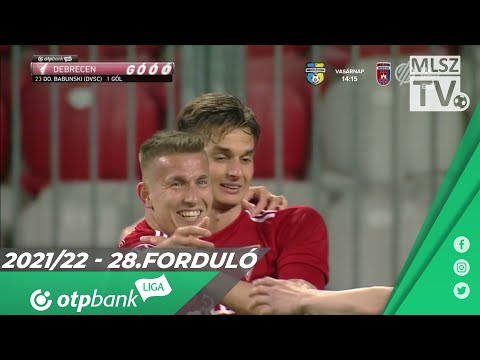 Babunski Hristovski Dorian gólja a DVSC – Gyirmót FC Győr mérkőzésen