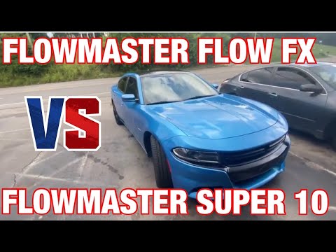 Dodge Charger 5.7L HEMI: FLOWMASTER SUPER 10 Vs FLOWMASTER FLOW FX!