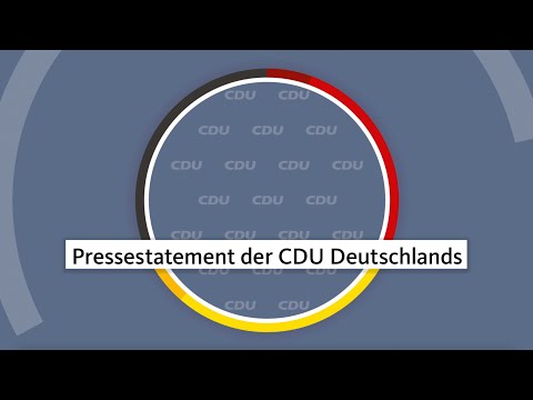 🔴 Jetzt live aus dem Konrad-Adenauer-Haus: Statement von Armin Laschet. #wegenmorgen