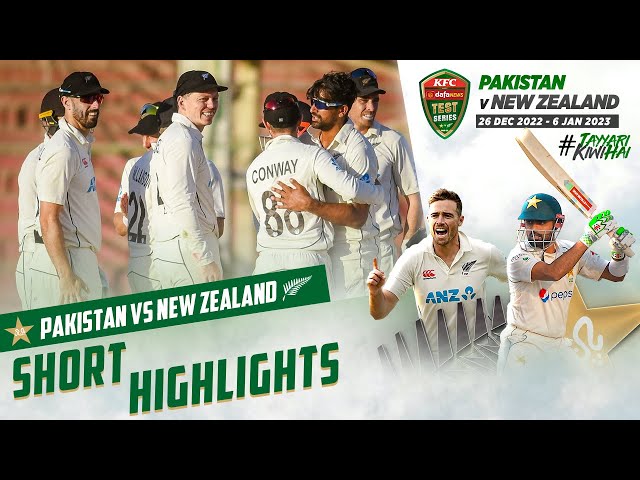 Short Highlights | Pakistan vs New Zealand | 1st Test Day 4 | PCB | MZ1L