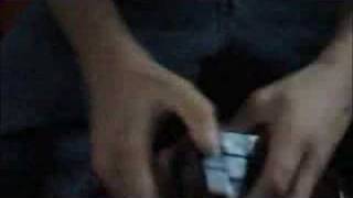 Fingernail polished Rubik's Cube