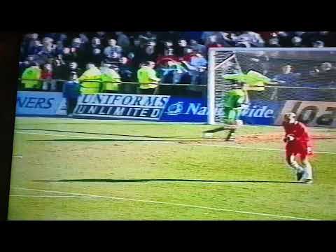 Barnet 0-1 Swansea City (Steve Watkin) 4/3/00 division 3. John Hollins interview.