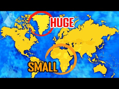 Mercator Projection Explained (Why Does Greenland Look So Big On A World Map)