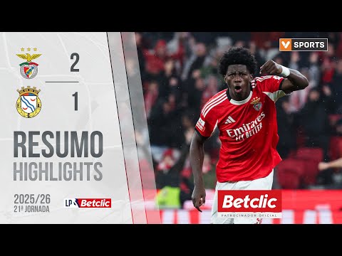 Resumo: Benfica 2-1 Alverca (Liga 25/26 #21)