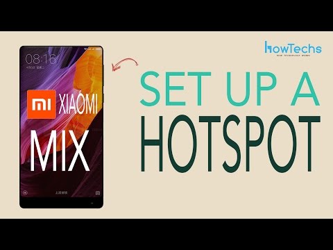 Xiaomi Mi Mix - How to set up a Wifi Hotspot