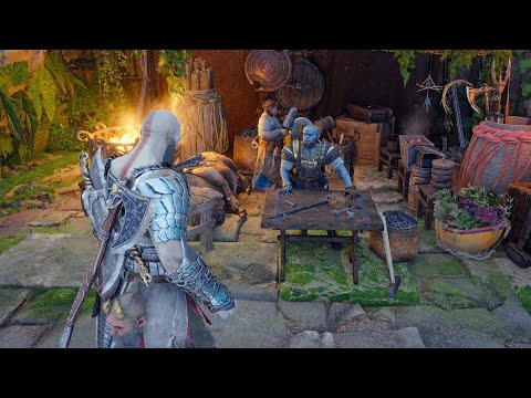 Lunda teases Freya for spending time with Kratos - God Of War Ragnarok