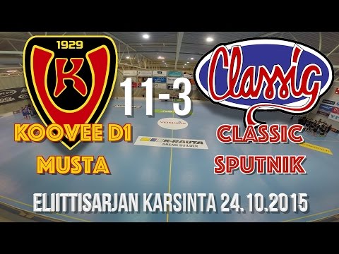 Koovee D1 Musta vs Classic Sputnik Blue 11-3 Eliittisarjan karsinta 2015