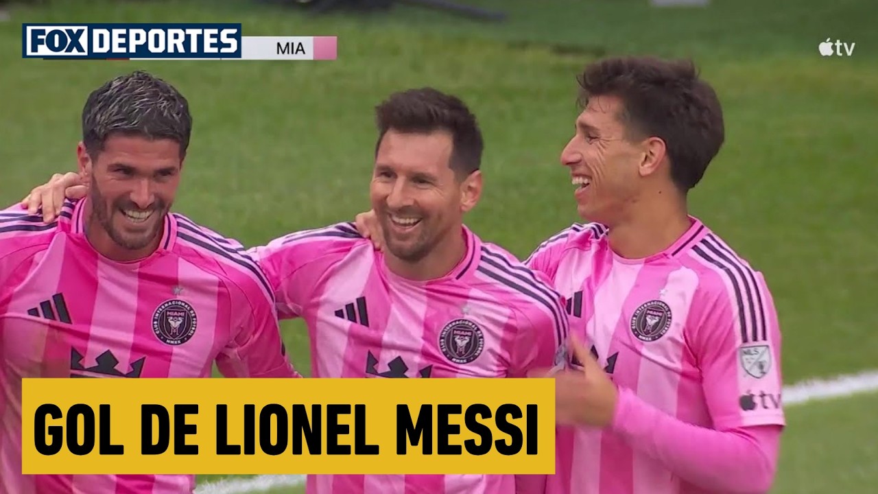 🥳👀 GOL DE Lionel Messi | Toronto FC 0-4 Inter Miami CF | MLS en FOX 2026