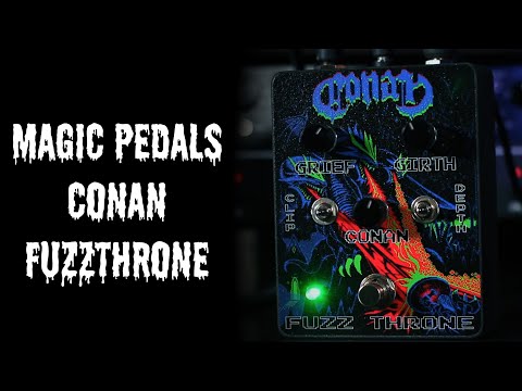 Magic Pedals Conan Fuzzthrone (Guitar and Bass)