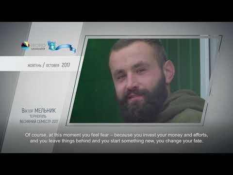 Video feedback of Viktor Melnyk, graduate of the Ukraine-Norway project