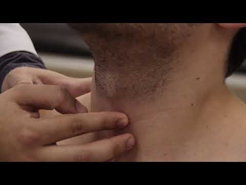 EXAME FÍSICO DO PESCOÇO   AVALIAÇÃO DA TIREÓIDE INSPEÇÃO