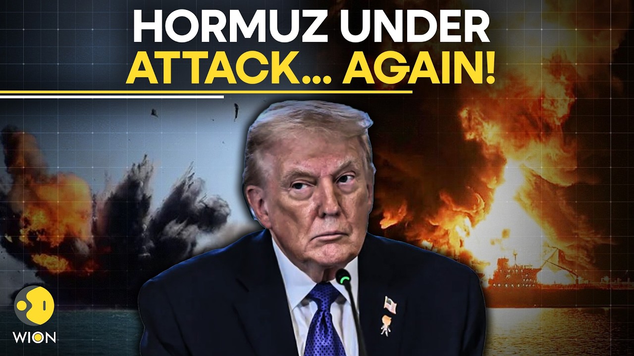 US-Iran War LIVE: Hormuz in CHAOS | Global Oil Panic Erupts as Indian Tanker Targeted | WION