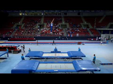 HASSAN Mohab (EGY) - 2017 Trampoline Worlds, Sofia (BUL) - Qualification Trampoline Routine 1