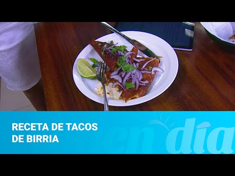 Receta de tacos de birria