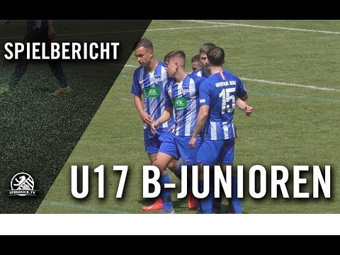 BFC Preussen U17 – Hertha BSC U17 (Finale, Pokal der B-Junioren)