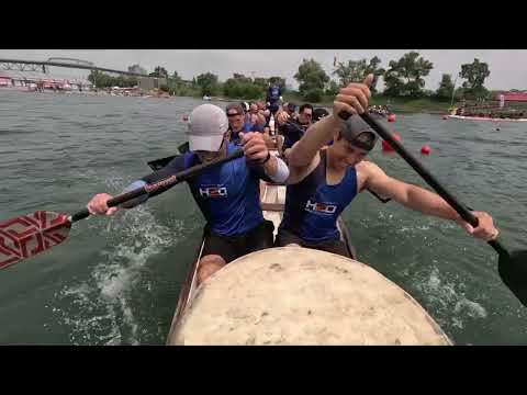 Dragon Boat - Montreal Challenge  2023 - 2000m with H2O Arsenal Open (10 men)