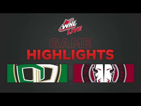WHL Highlights: Raiders (0) at Rebels (3) - October 22, 2022