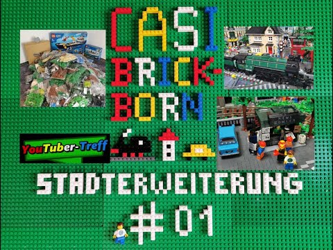 LEGO City (26) TEIL 1 STADTERWEITERUNG #YOUTUBERTREFF die ersten Bewohner ziehen ein...