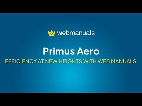 Primus Aero’s Success Story with Web Manuals