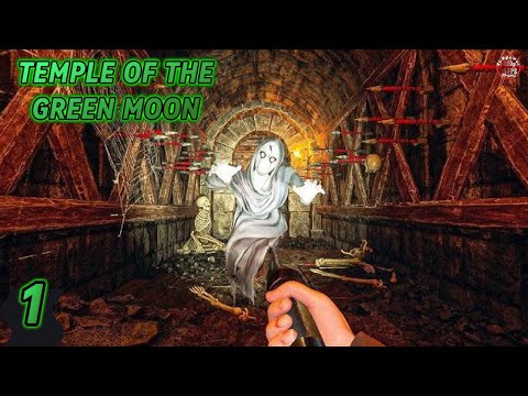Temple of the Green Moon Full Game Psychological Thriller part1 of Walkthrough (No Commentary)