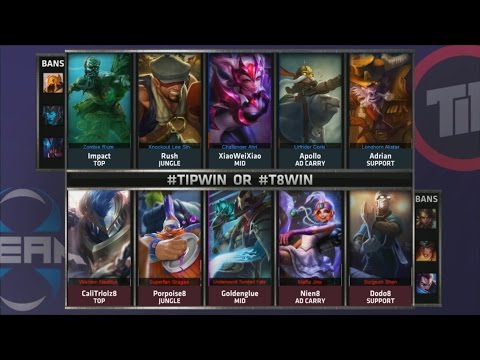 TIP vs T8 Game 2 Highlights - TEAM IMPULSE vs TEAM 8 - Week 7 NA LCS SUMMER 2015
