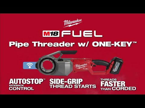 Milwaukee® M18 FUEL™ Pipe Threader w/ ONE-KEY™