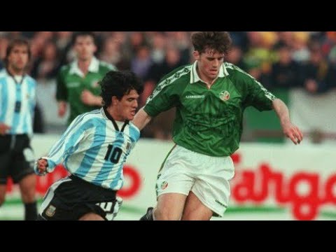 Ariel Ortega vs Ireland (Friendly 1998) Away