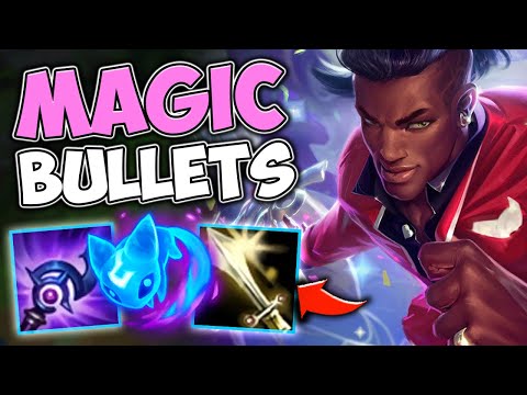 FULL AP LUCIAN SHOOTS MAGICAL BULLETS! W + R = INSANE DAMAGE - League of Legends