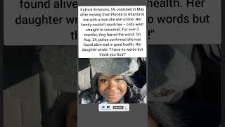 She Vanished After Moving to Atlanta for a Man She Met Online – Then She Was Found Alive 😳🙏 #Shorts