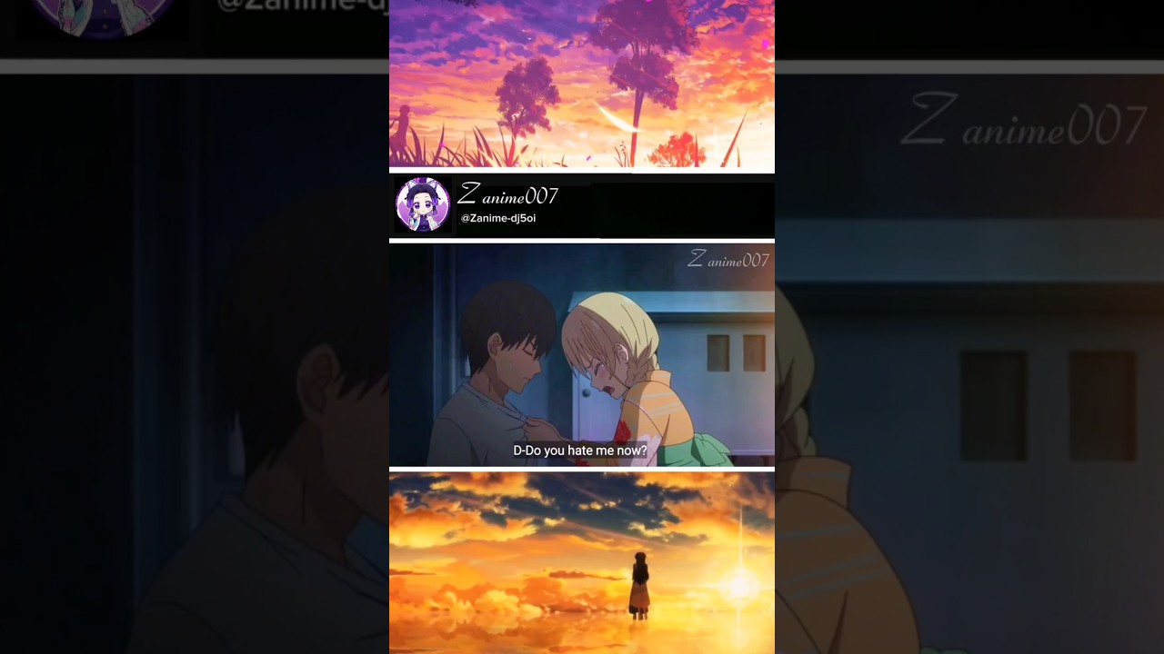 he notice her 🥰 #anime #shorts