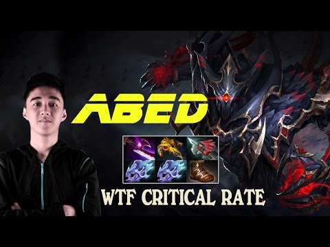 Abed (Shadow Fiend) - WTF Critical Rate (Highlights)